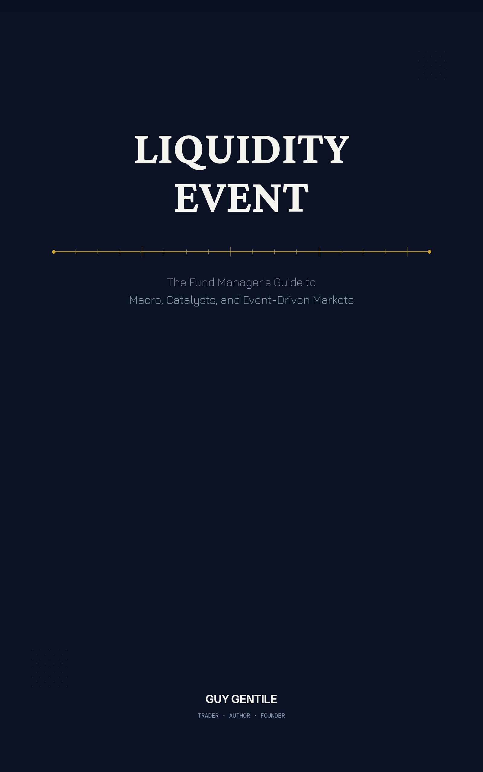 Liquidity Event by Guy Gentile — book cover