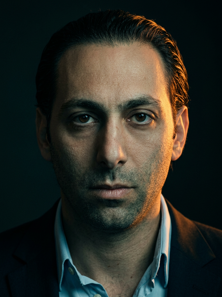 Rogue Informant — portrait of the man at the center of the story.